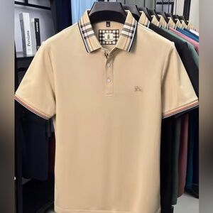 NEW $80 Cody Check Collar Polo Shirt with Checkered Collar